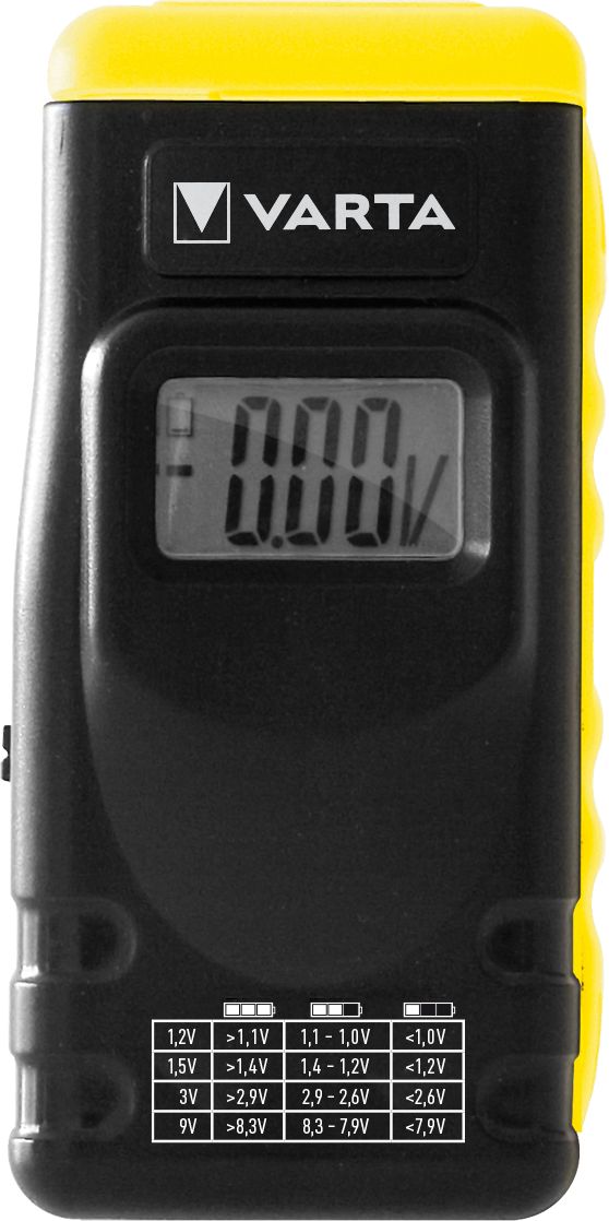 VARTA LCD Digitaler Batterie Tester VARTA LCD Digitaler Batterie Tester